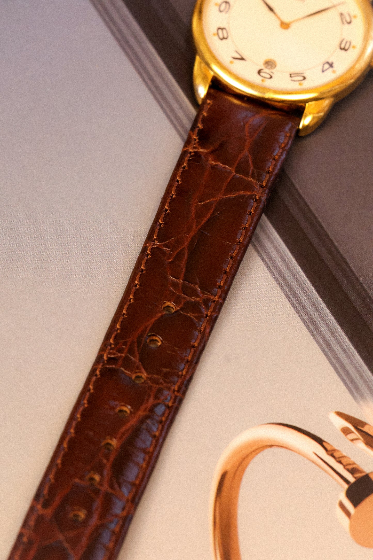 1990 Seiko Crab Claw Arabic Calendar