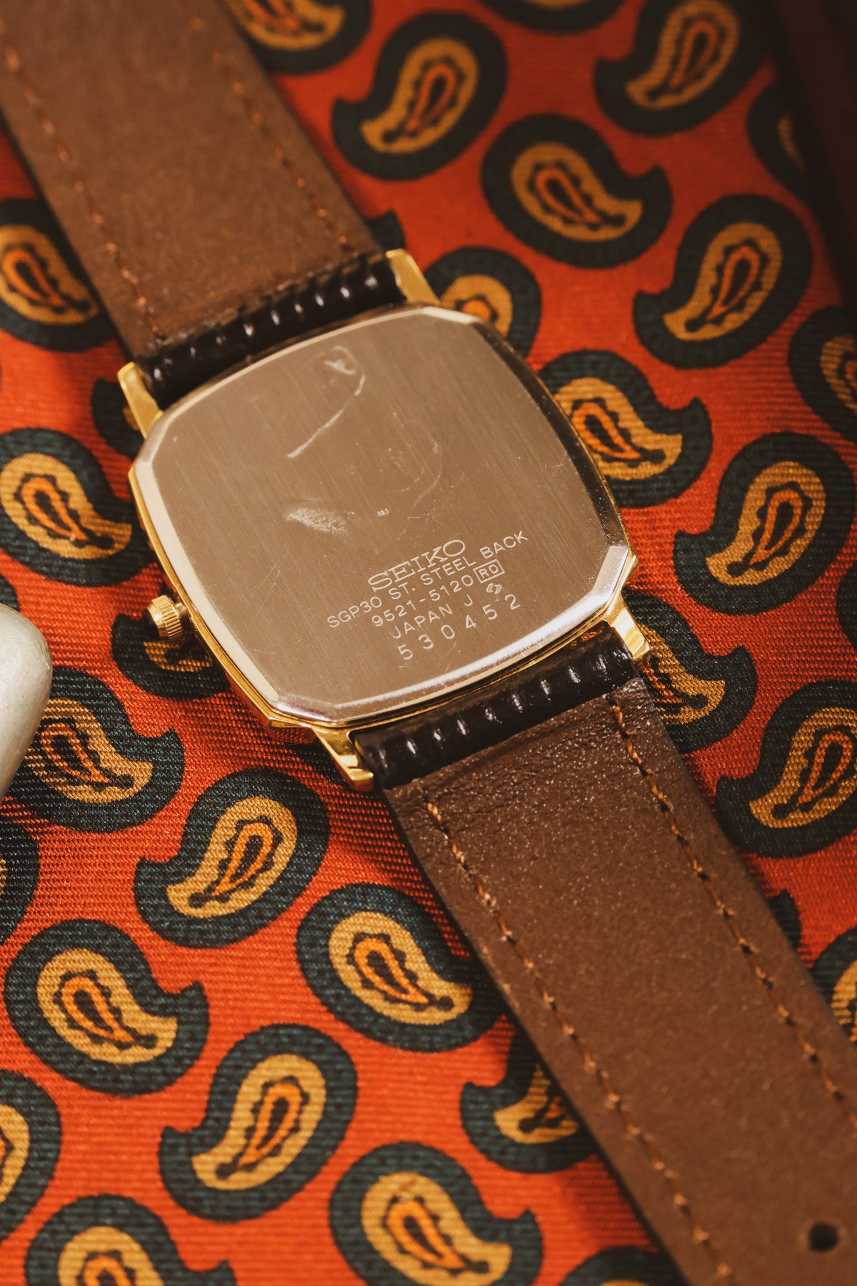 1985 Seiko Dolce Golden Sparkle Dial Octo