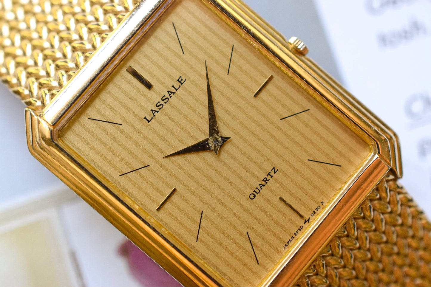 1985 Seiko Lassale Stepped Bezel Octo