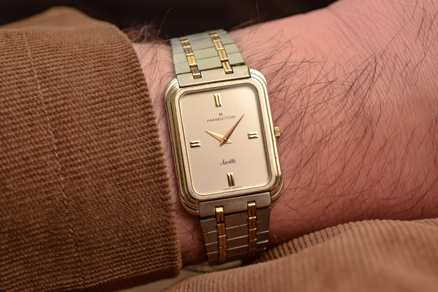 Hamilton Saville Two Toned in Box