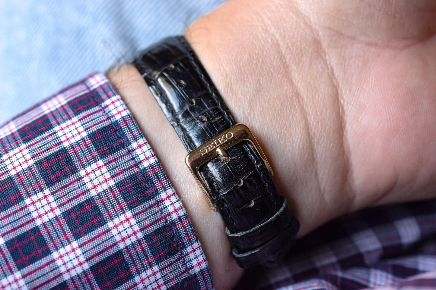 1998 Seiko Black Dial Crab Claw