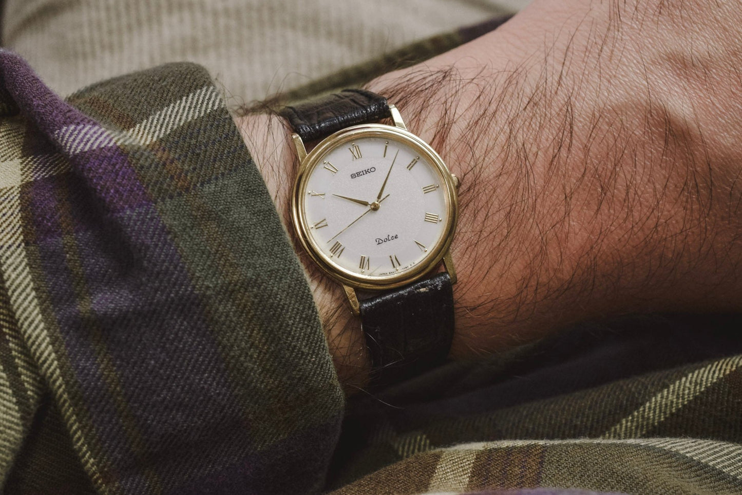 1981 Seiko Dolce White Roman SGP 30 Calatrava