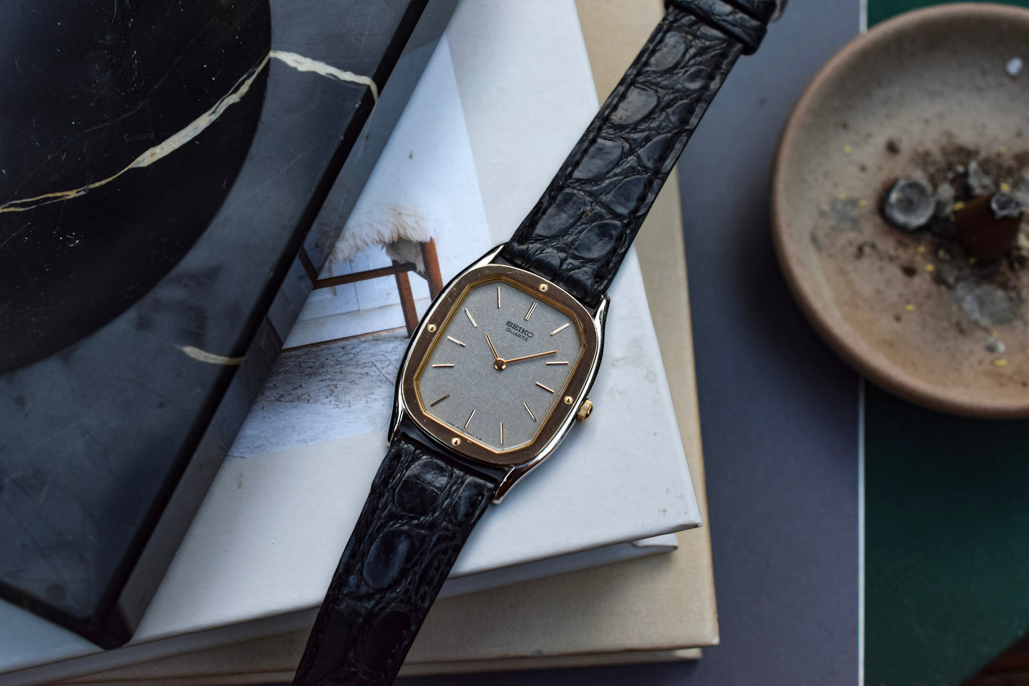 1982 Seiko Octo Bezel Tonneau