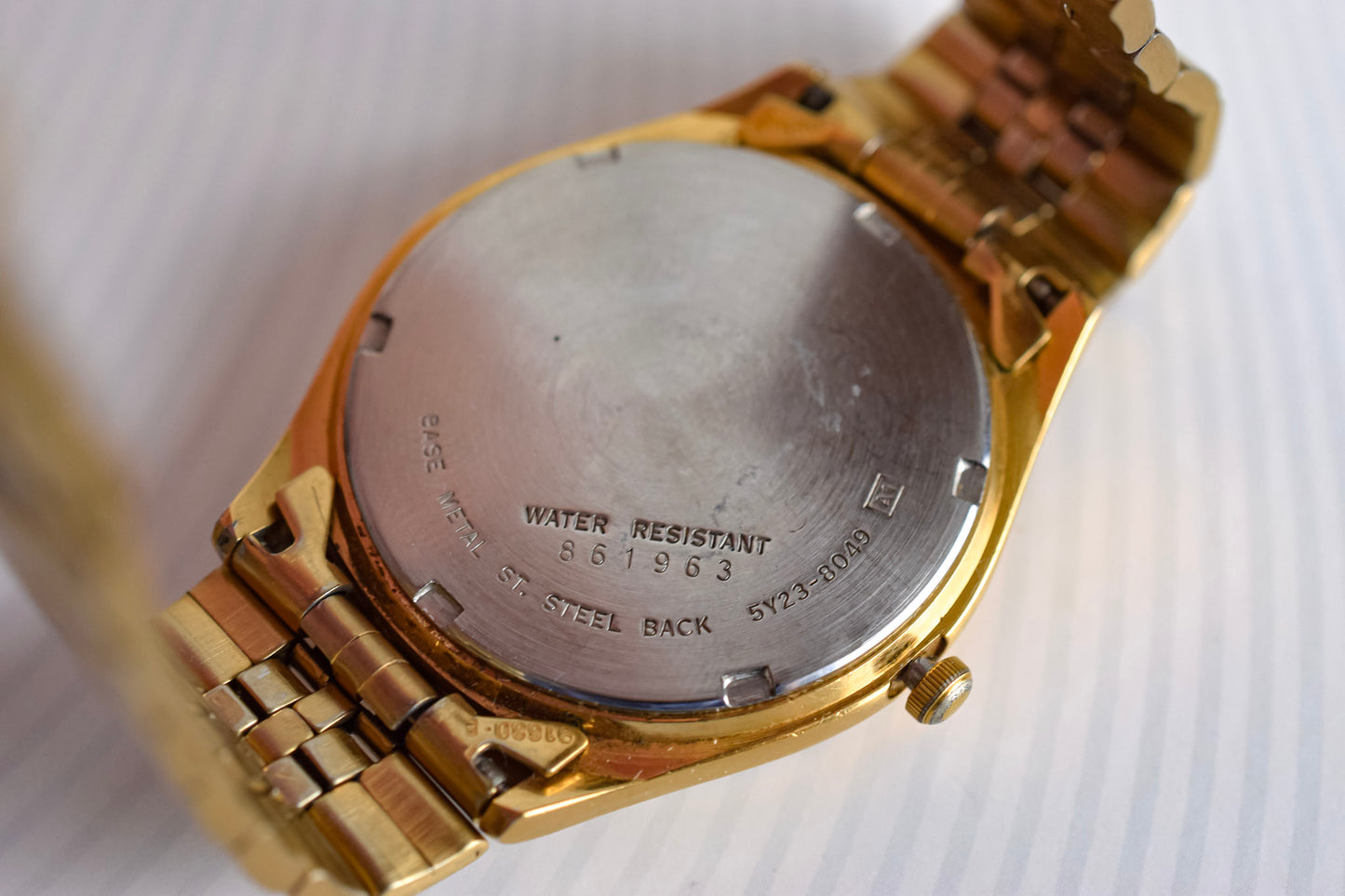 1988 Seiko SQ Champagne Day-Date