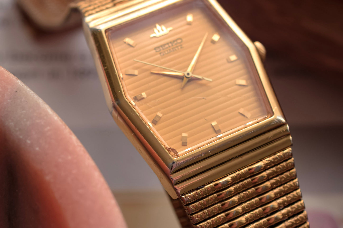 1991 Seiko Galaxy Venetian Dial Hex