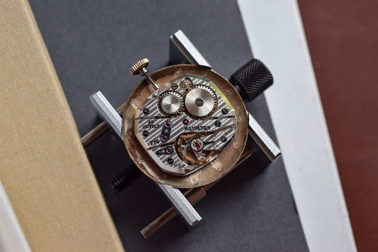 1956 Hamilton Mechanical 10K Gold Filled Edgemere B