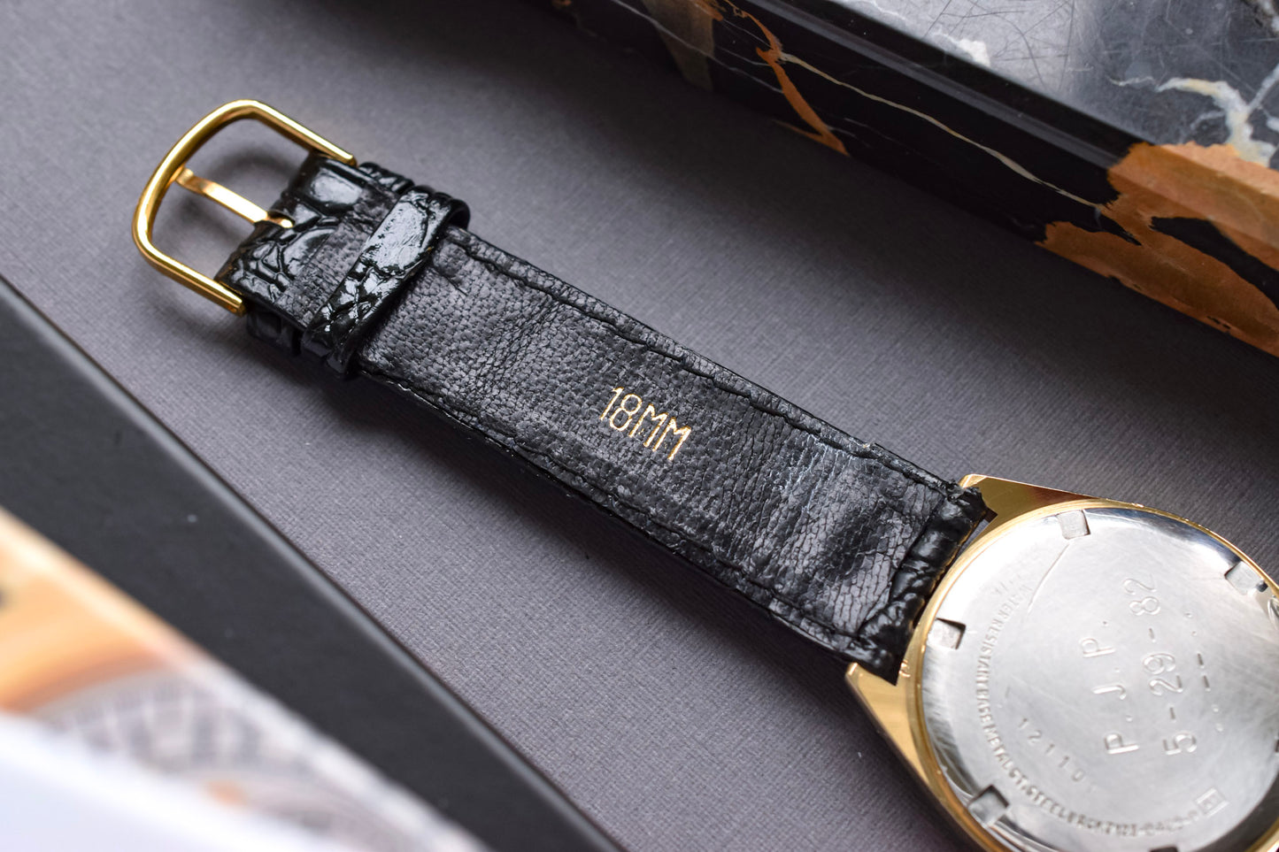 1981 Seiko SQ Champagne French Day-Date