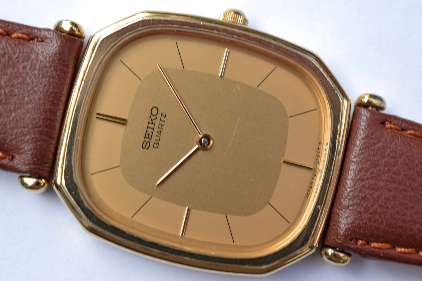 1980 Seiko Gold Tone Octo