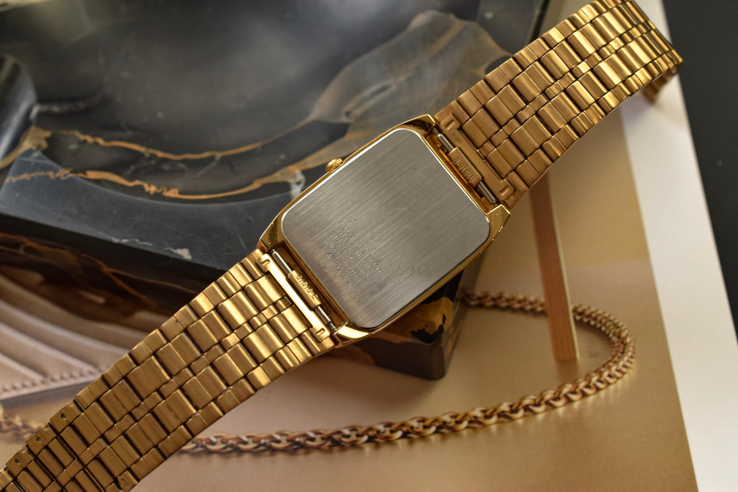 2001 Seiko Gilt Day-Date Tank