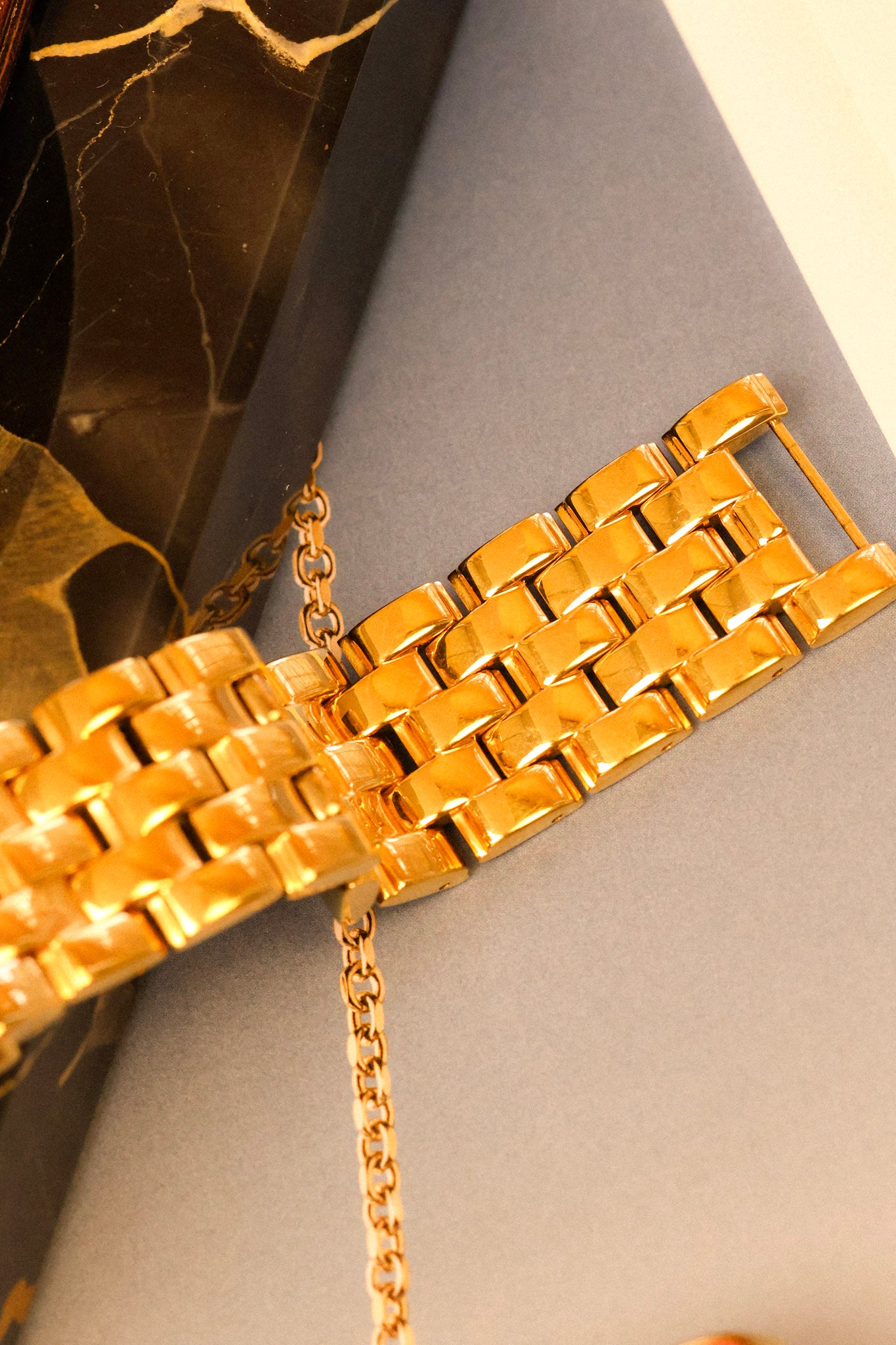 1984 Citizen Golden Diamond Dial Cuff