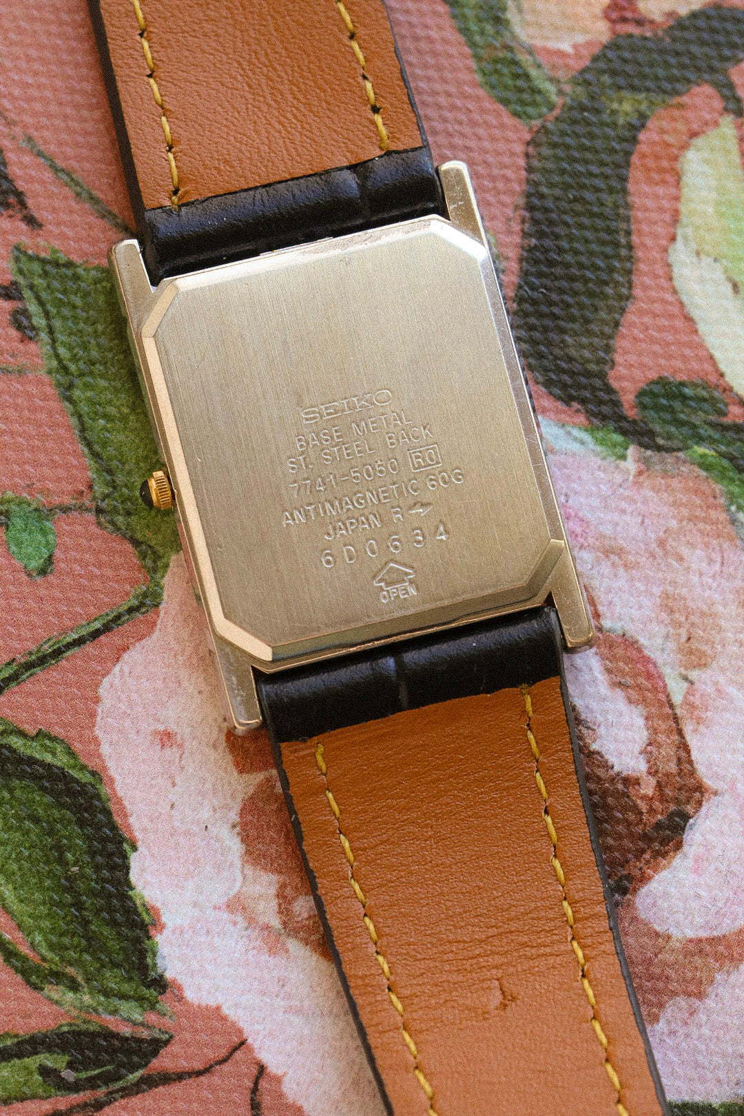 1986 Seiko Dolce Mirror Bezel Tank