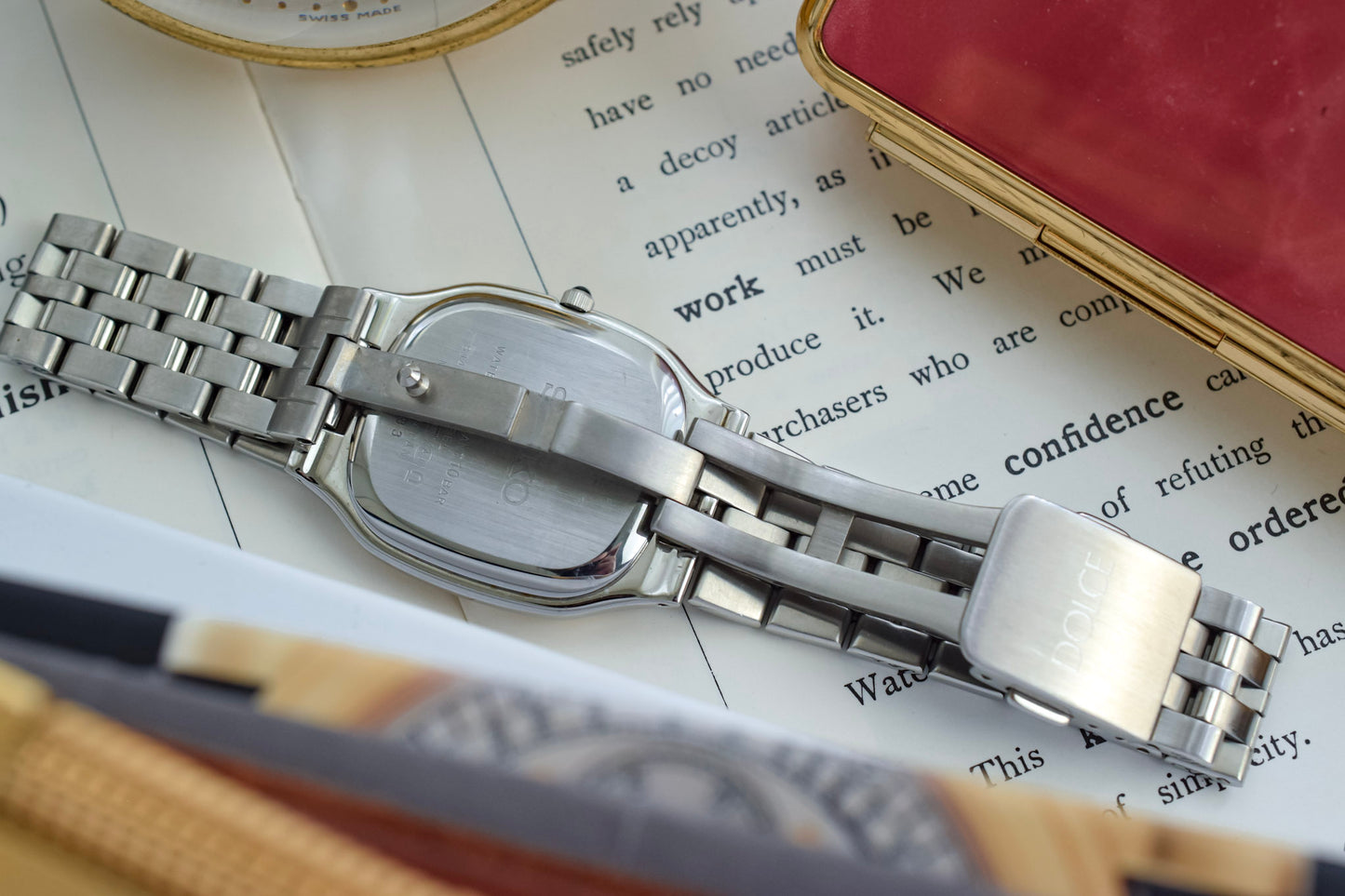 1982 Seiko Dolce Mother of Pearl Ellipse