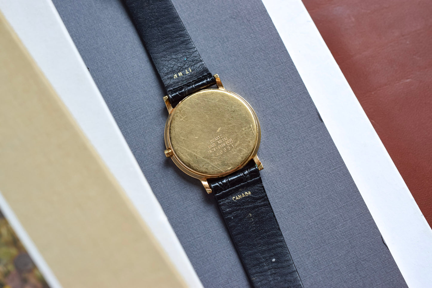 2002 Seiko Lassale Mother of Pearl Roman Dial