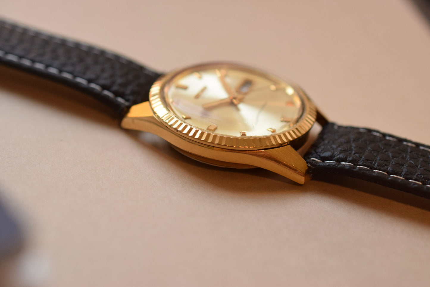 1966 Seiko 5 Sportsman Fluted Bezel Day-Date