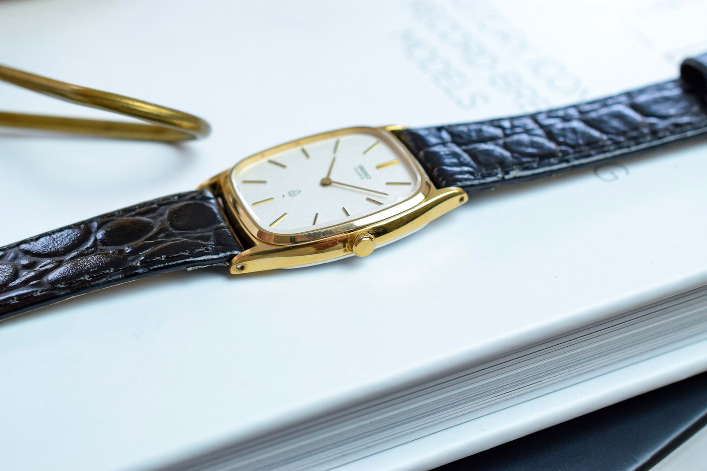 1979 Seiko SilverWave Frosted Ellipse