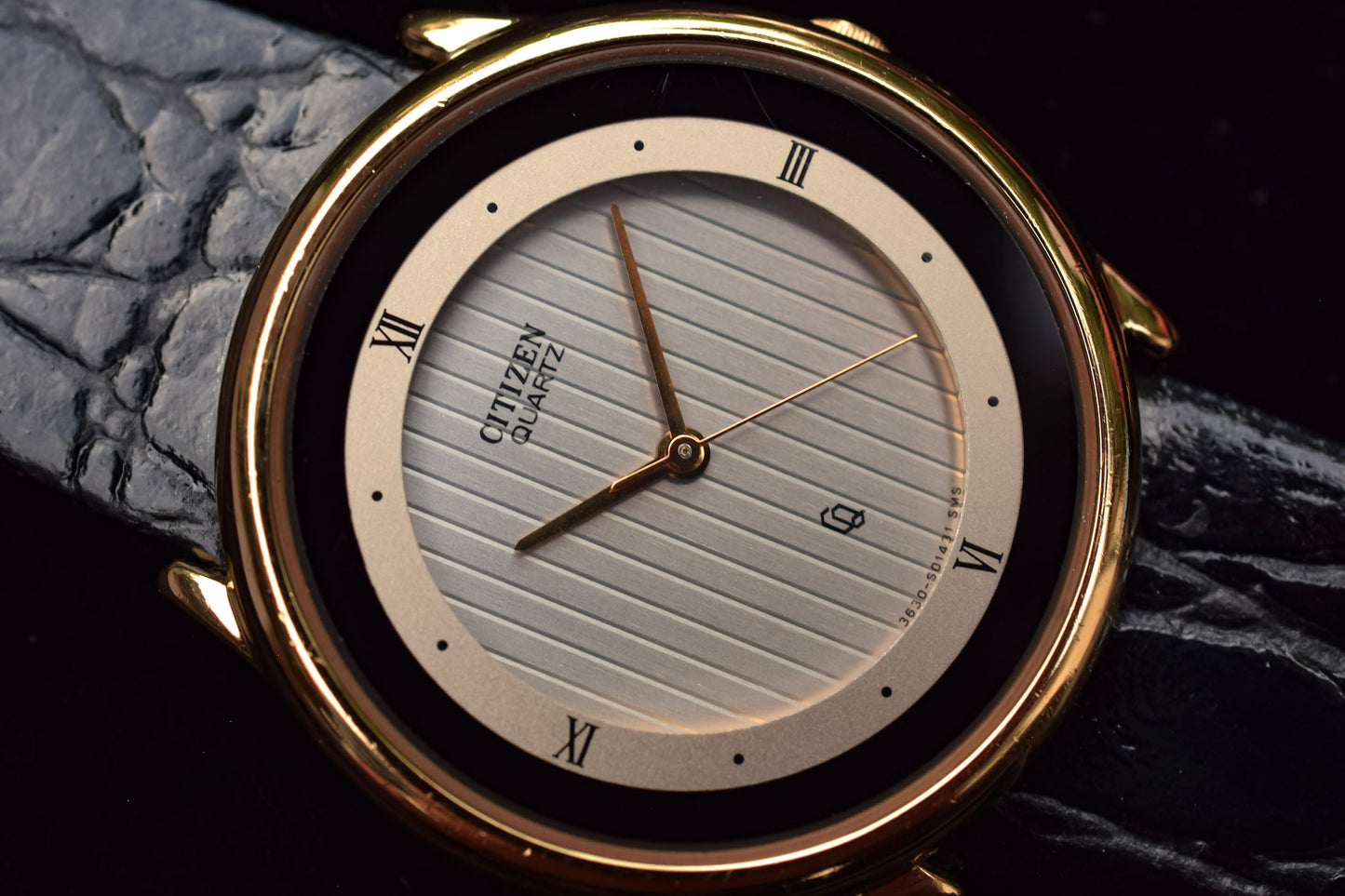 Vintage Citizen CQ Teaked Dial