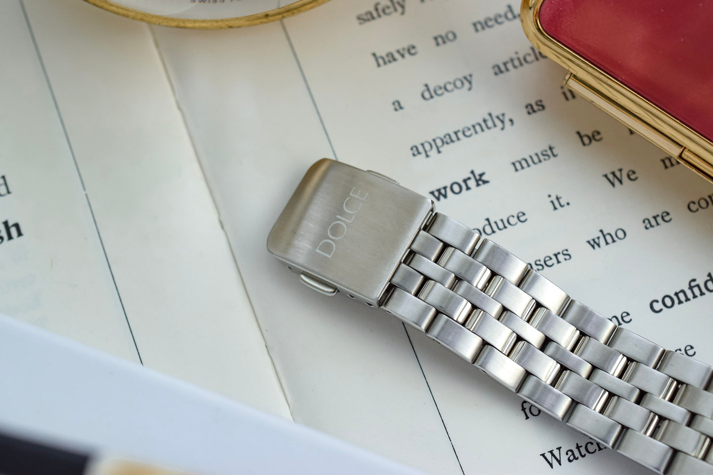 1982 Seiko Dolce Mother of Pearl Ellipse