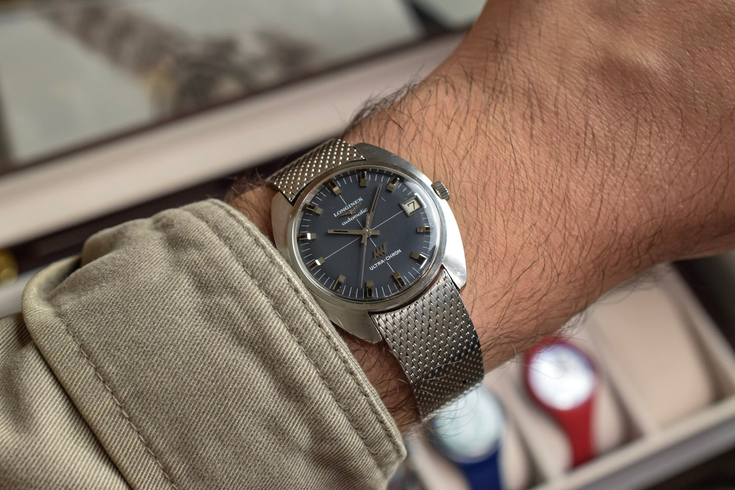 1975 Longines Automatic Ultra-Chron Crosshair Calendar