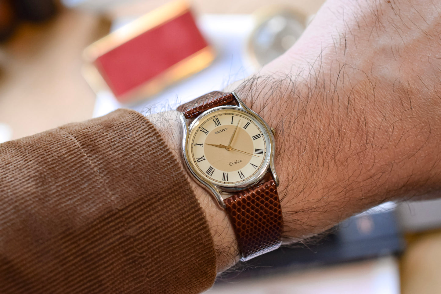 1987 Seiko Dolce Midsize Roman Dial