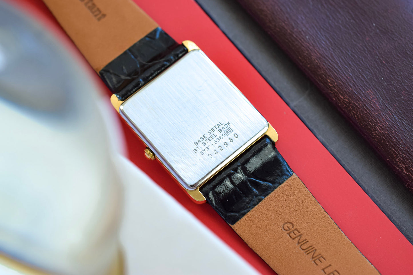 1990 Seiko Champagne Tank