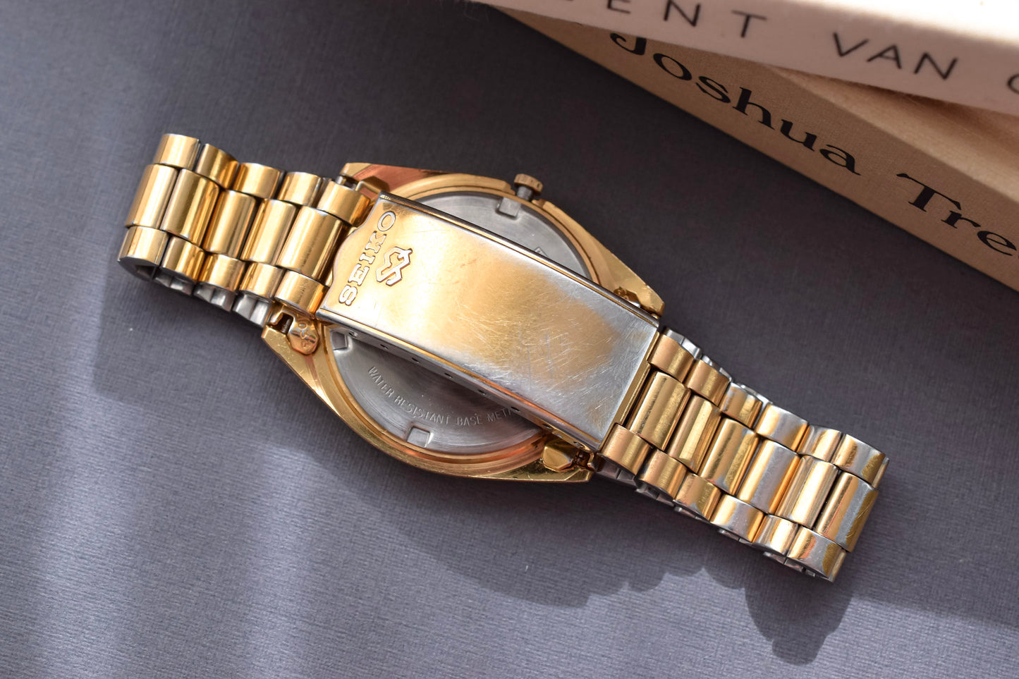 1992 Seiko SQ Gilt Dial Day-Date "President"