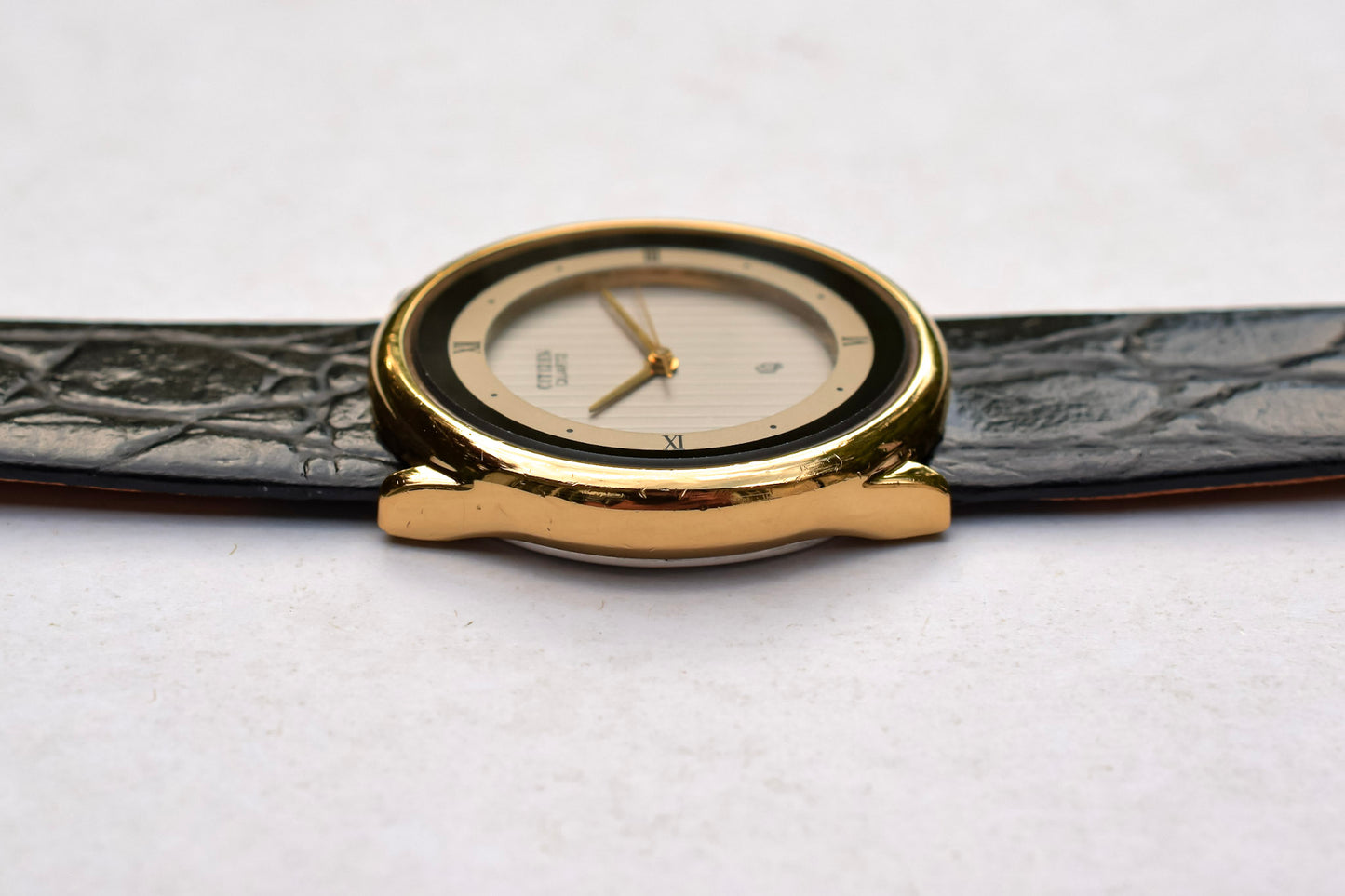 Vintage Citizen CQ Teaked Dial