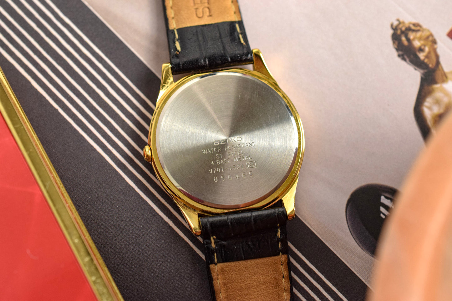 1998 Seiko Black Dial Crab Claw