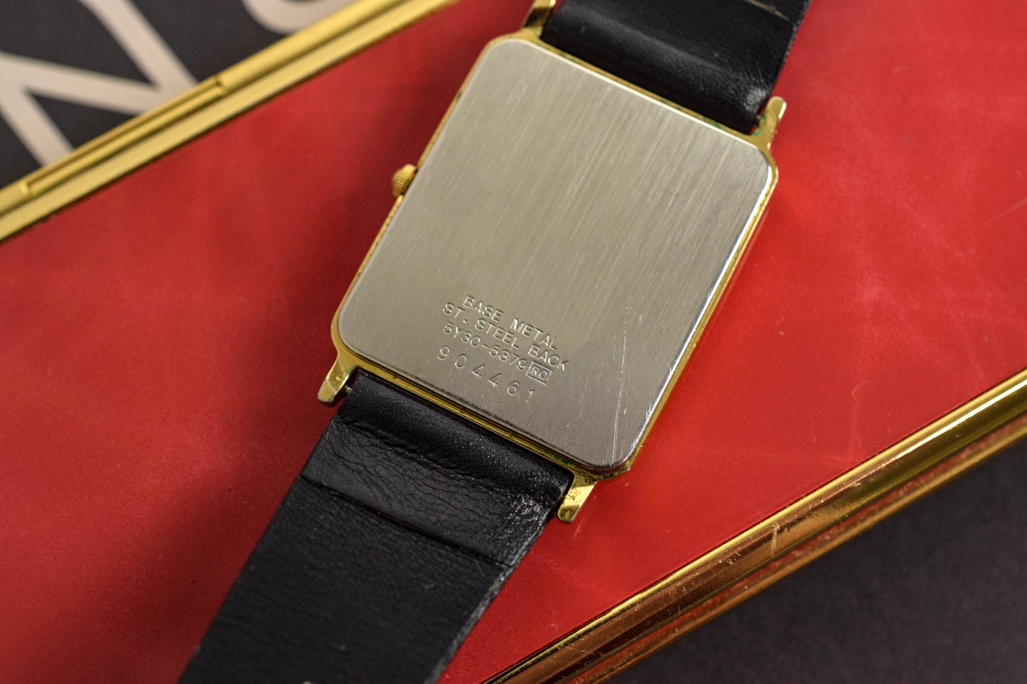 1989 Seiko Roman Rectangle - Imperfect Crystal