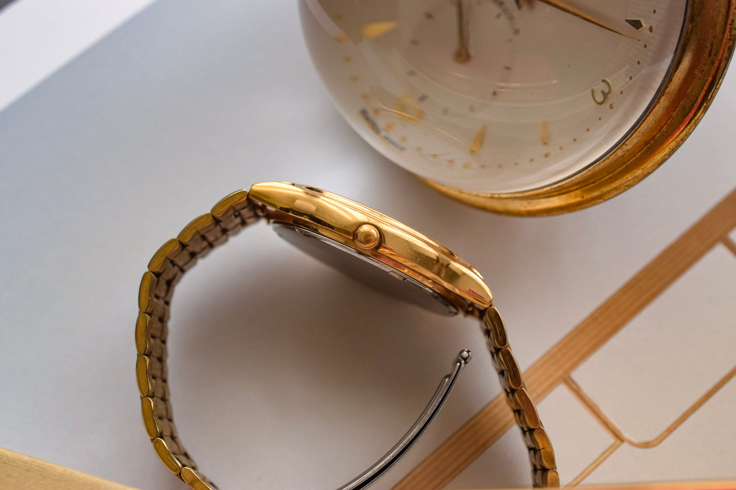 1990 Seiko Roman Day-Date (Max wrist size: 6.25" or 16cm)