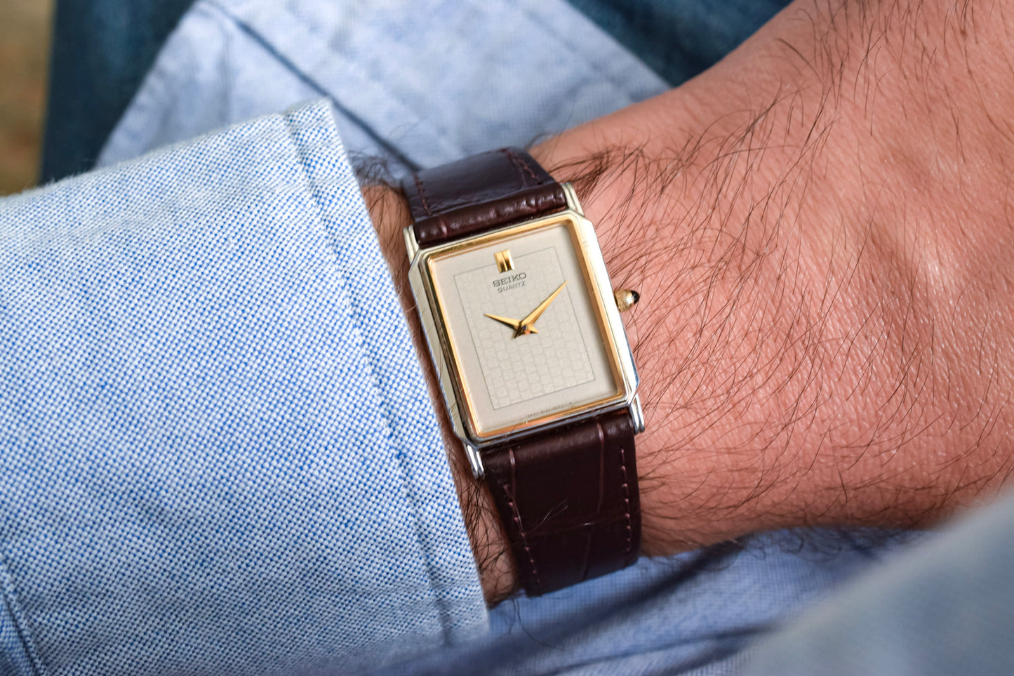 1983 Seiko Stepped Lug Octo