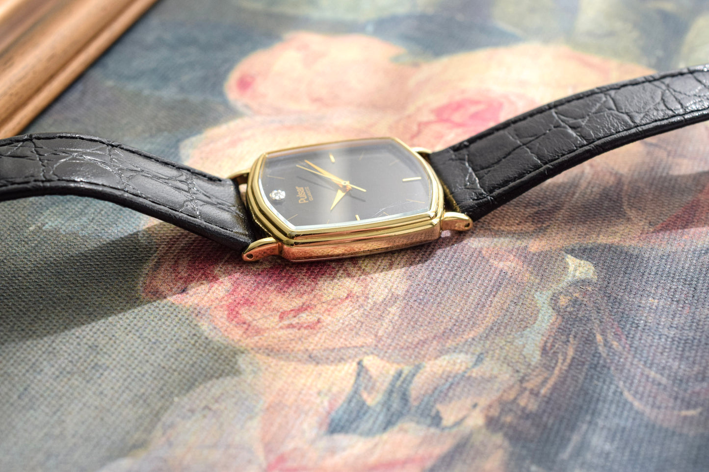 1985 Pulsar Black Dial Octo