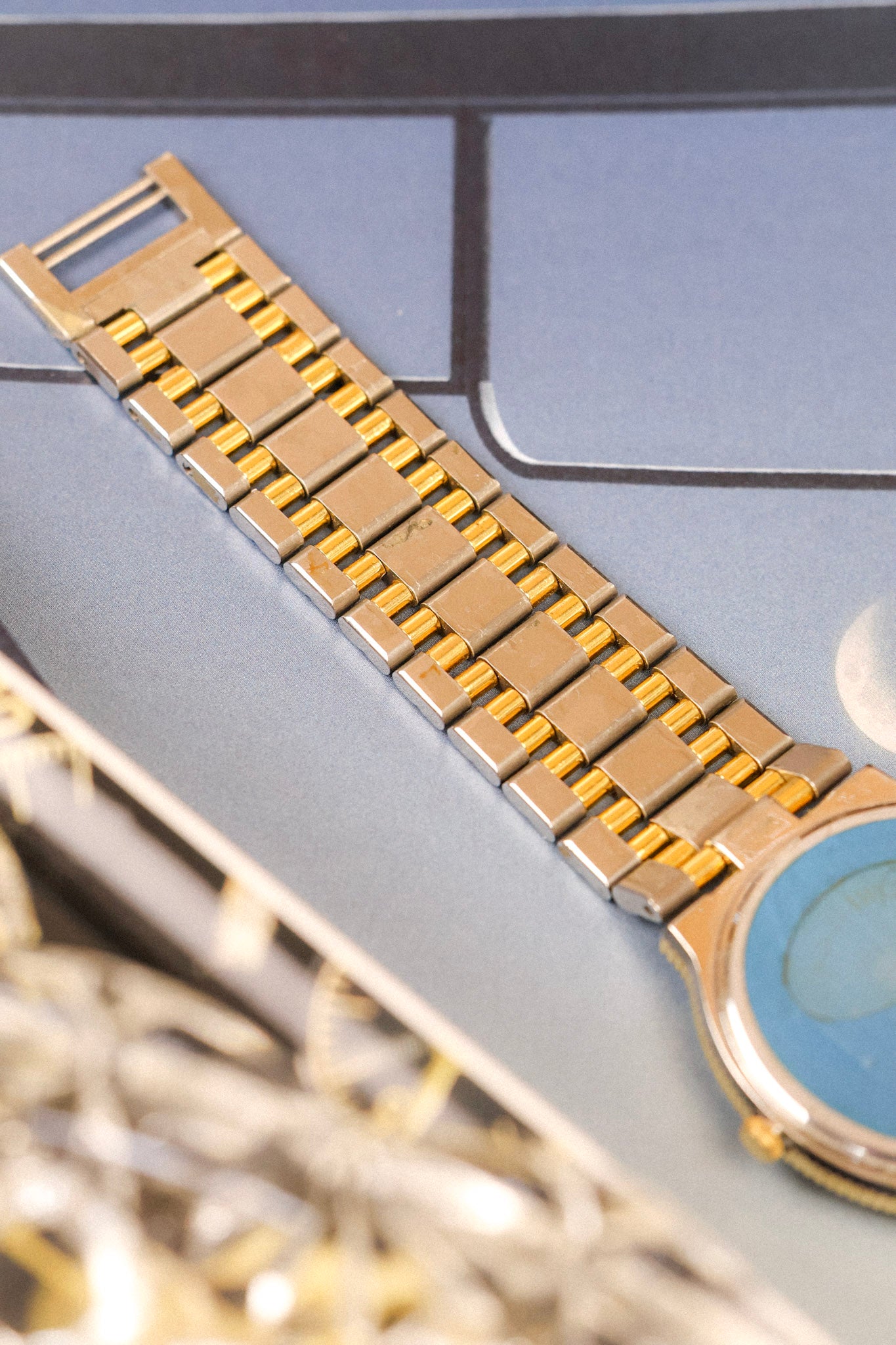 1985 Seiko Lassale Moonphase Coin Edge Ellipse