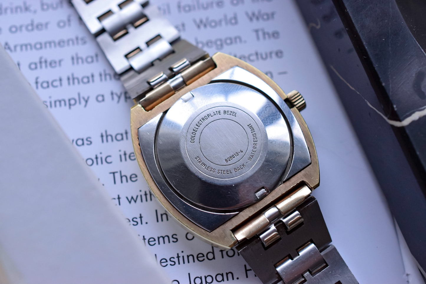 1970s Hamilton Escort Burgundy Dial TV
