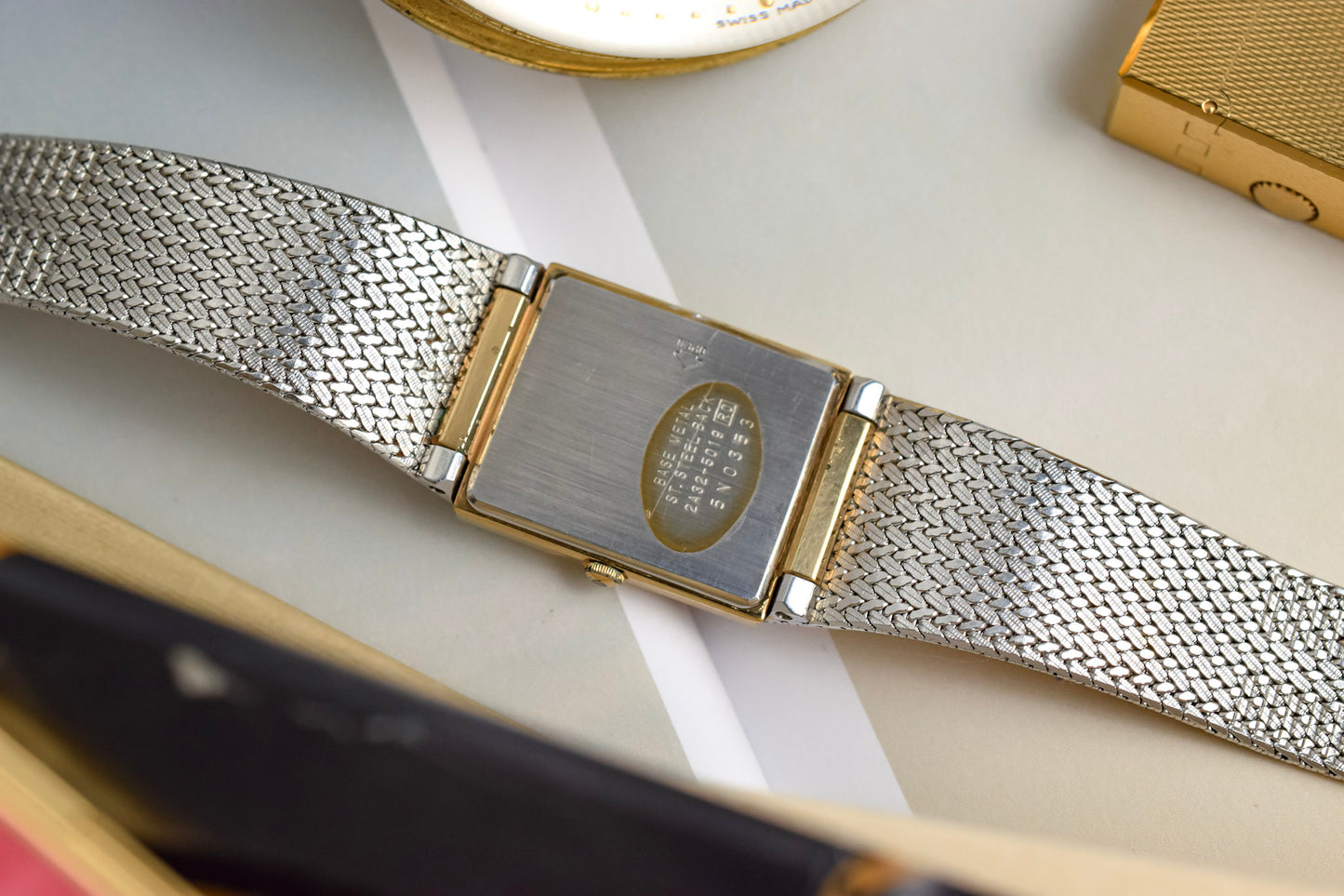 1985 Seiko Champagne Snowflake Tank