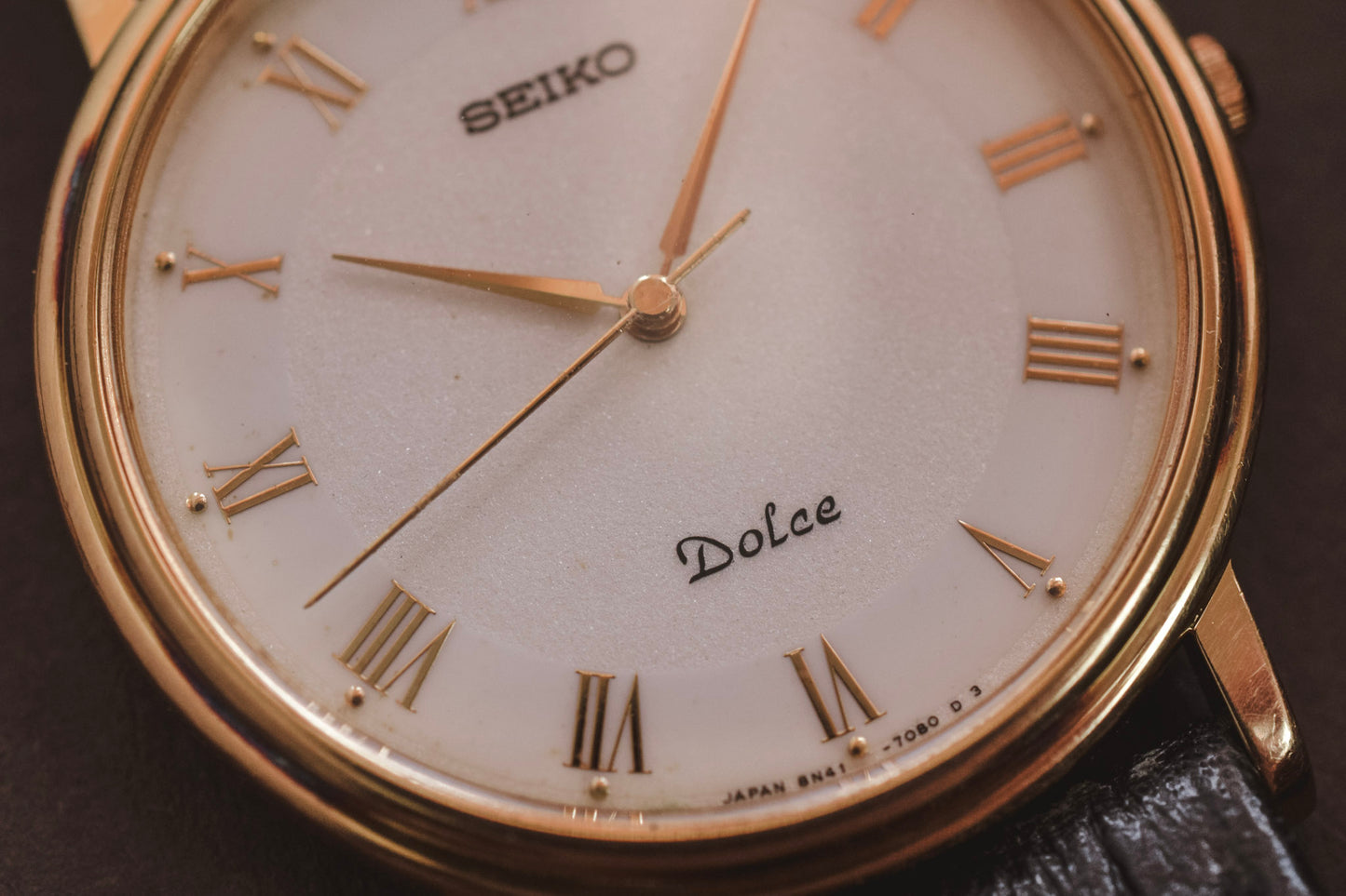 1981 Seiko Dolce White Roman SGP 30 Calatrava