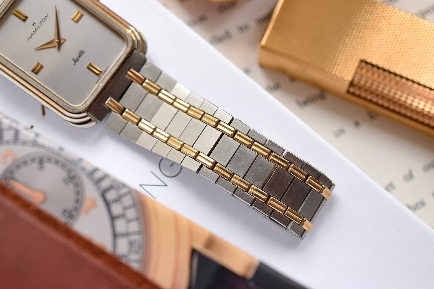 Hamilton Saville Two Toned in Box