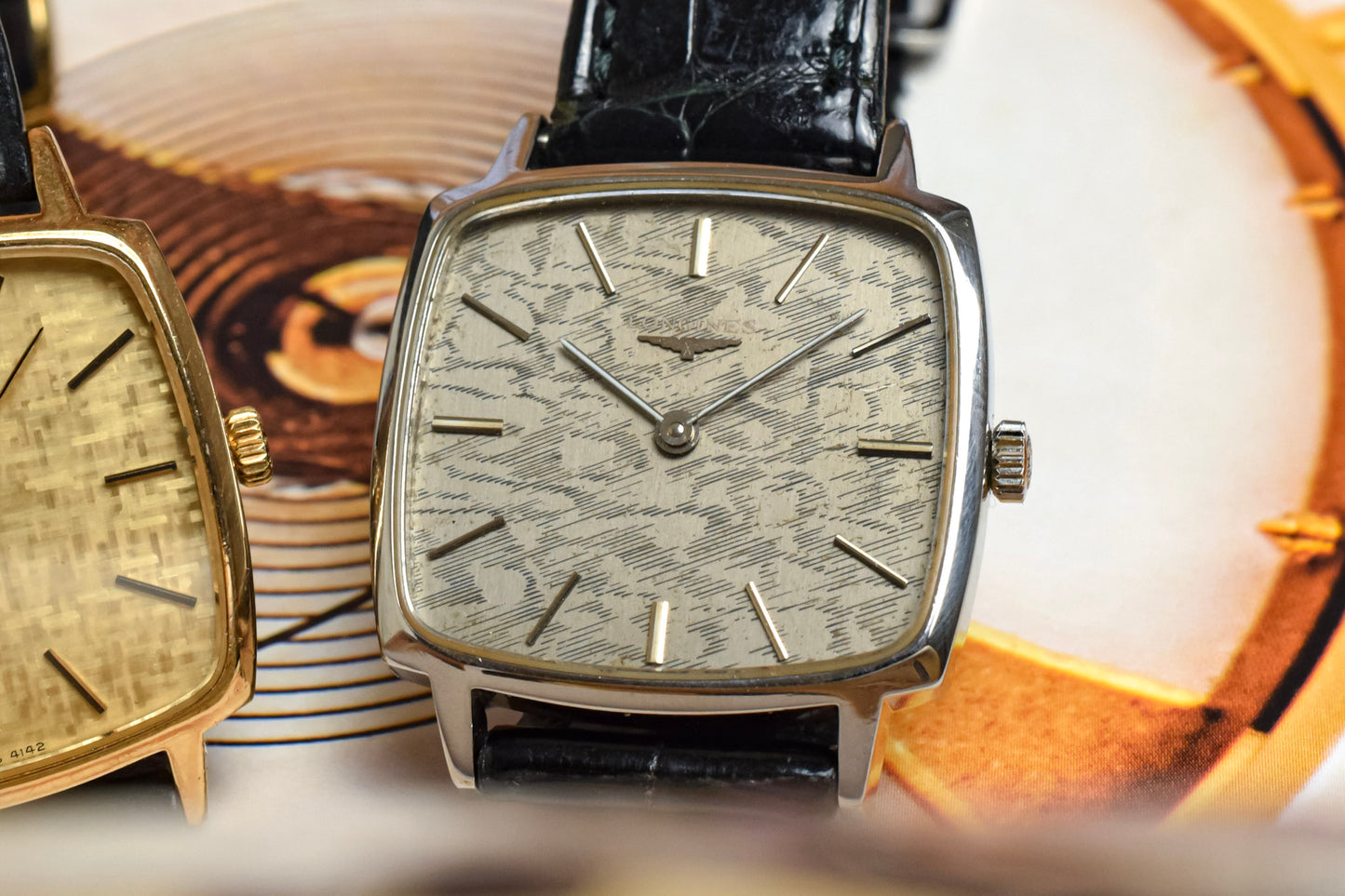 Vintage Longines Mechanical Ghost Zebra TV