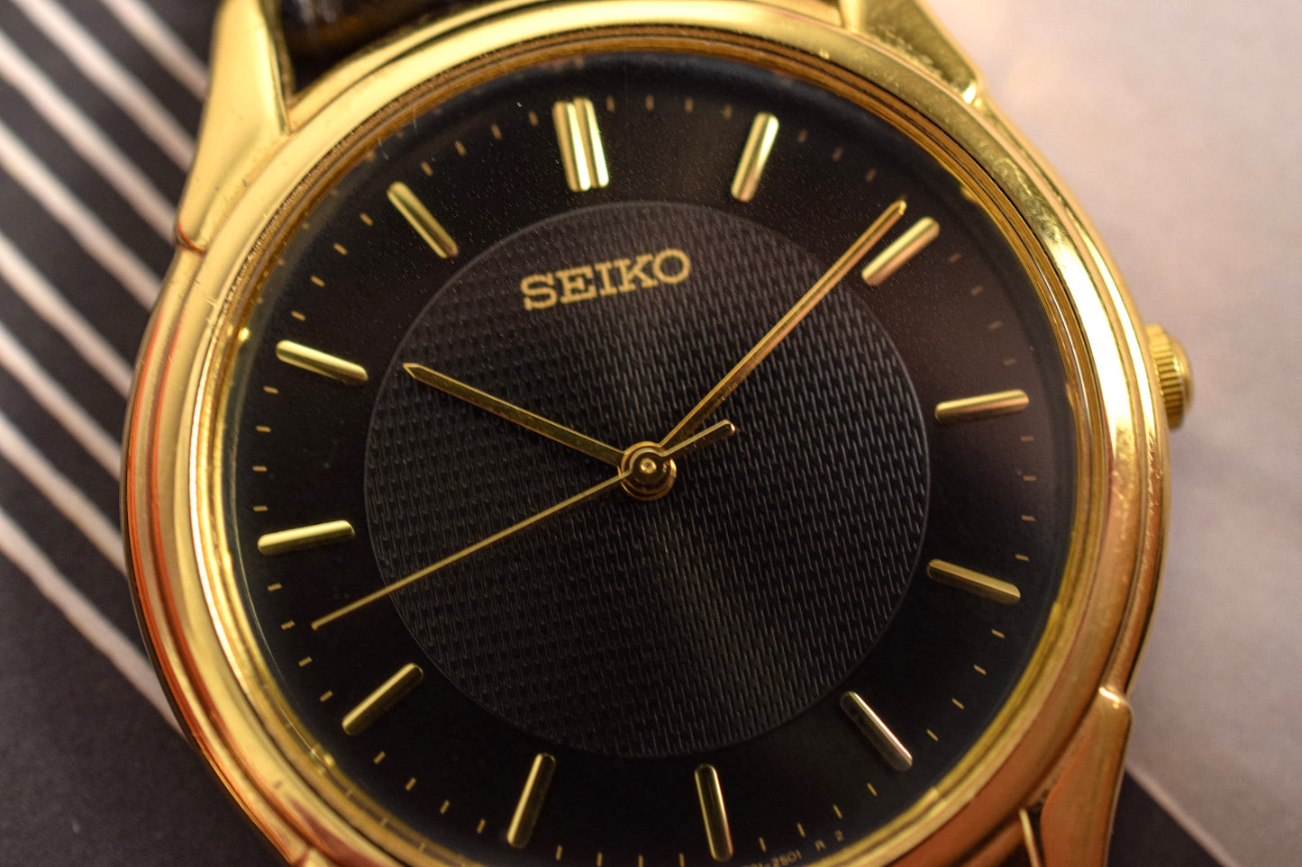 1998 Seiko Black Dial Crab Claw