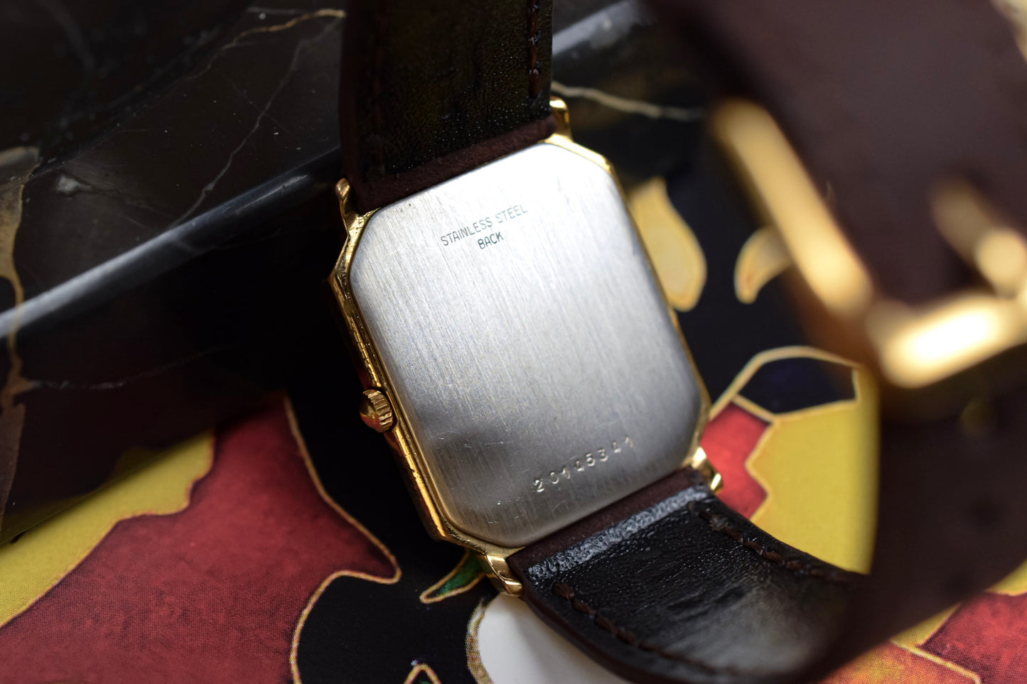 Vintage Longines Quartz Champagne Octo