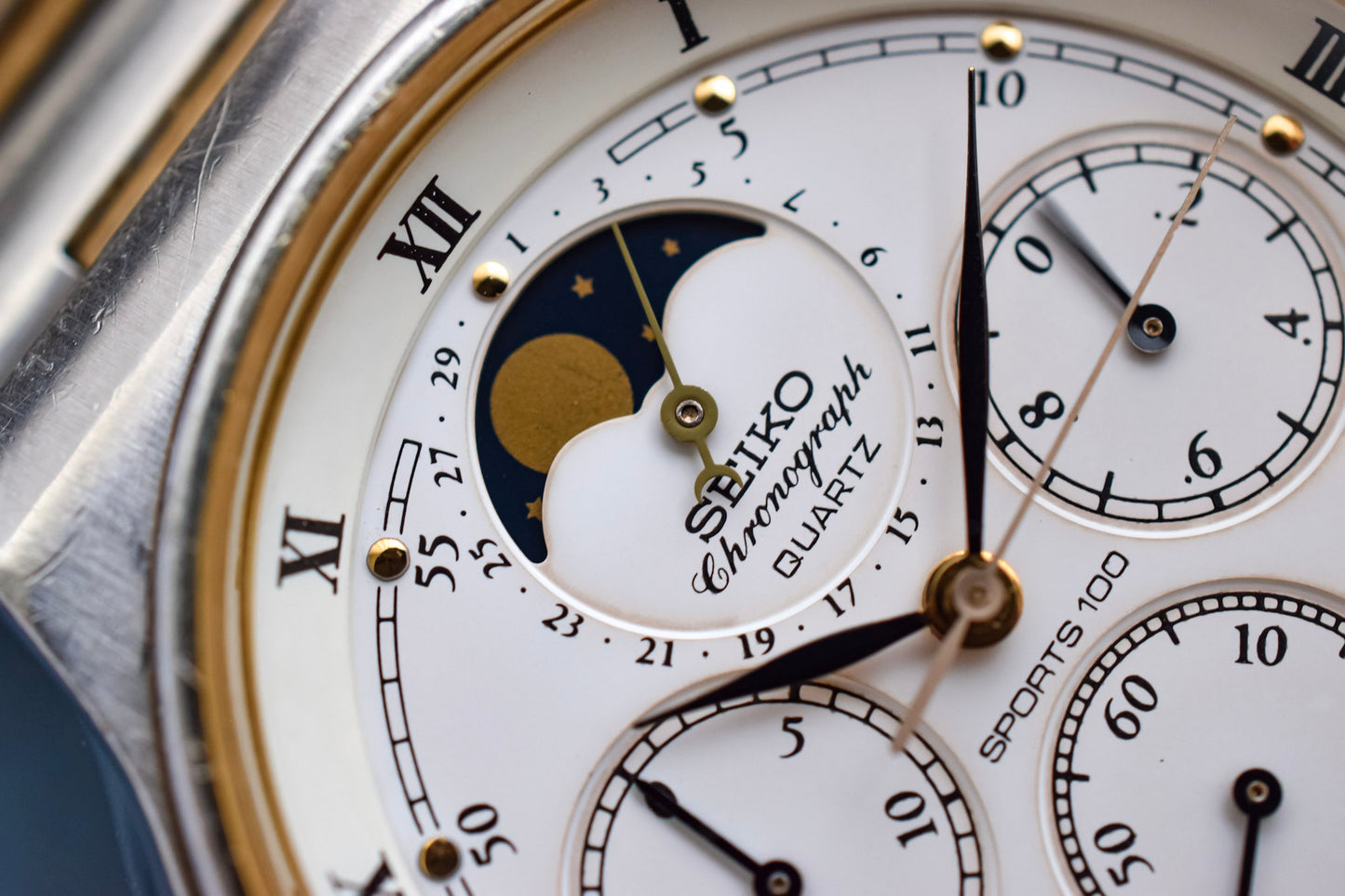 1985 Seiko Moonphase Chronograph
