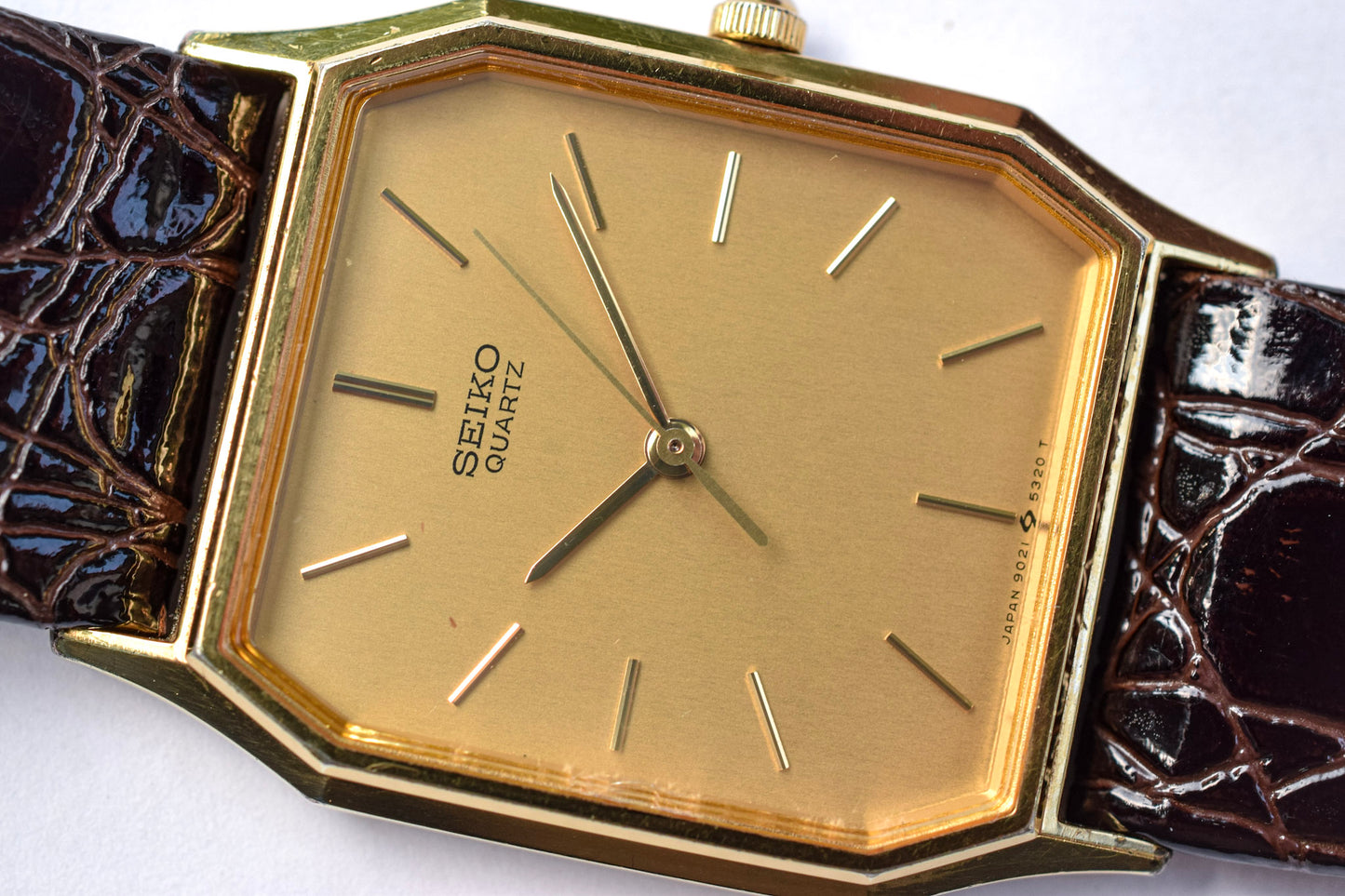 1984 Seiko Gold Tone Octo