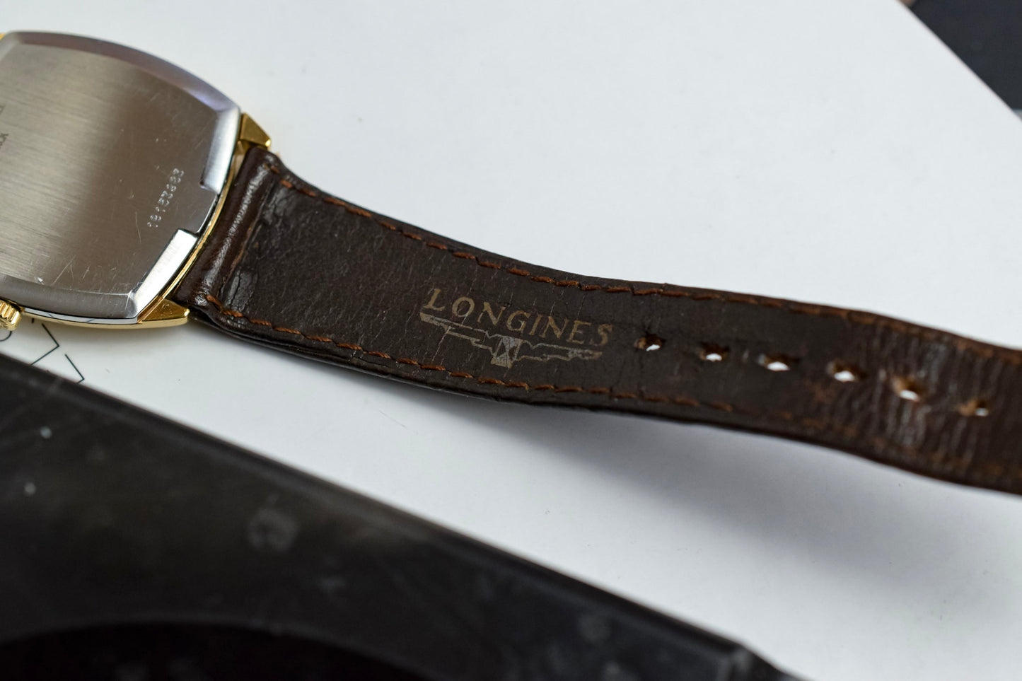 Vintage Longines Mechanical Champagne Tonneau
