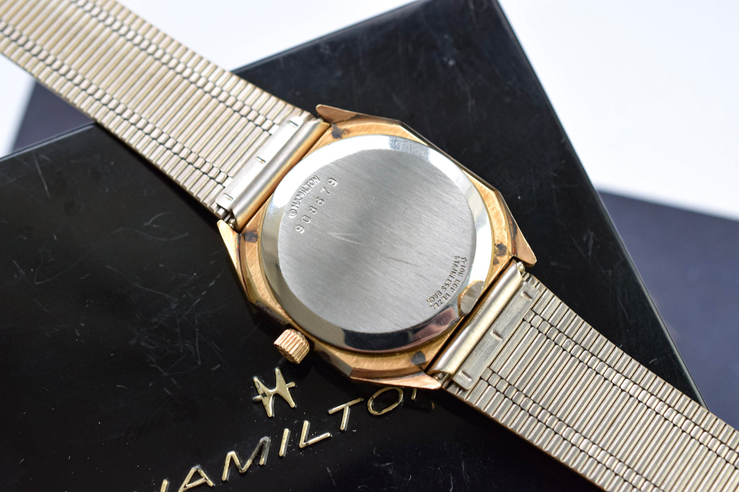 Hamilton Monroe Gilt Octo - New Old Stock