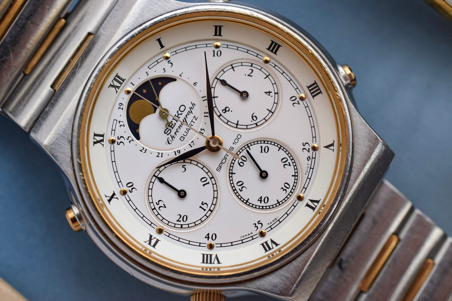 1985 Seiko Moonphase Chronograph