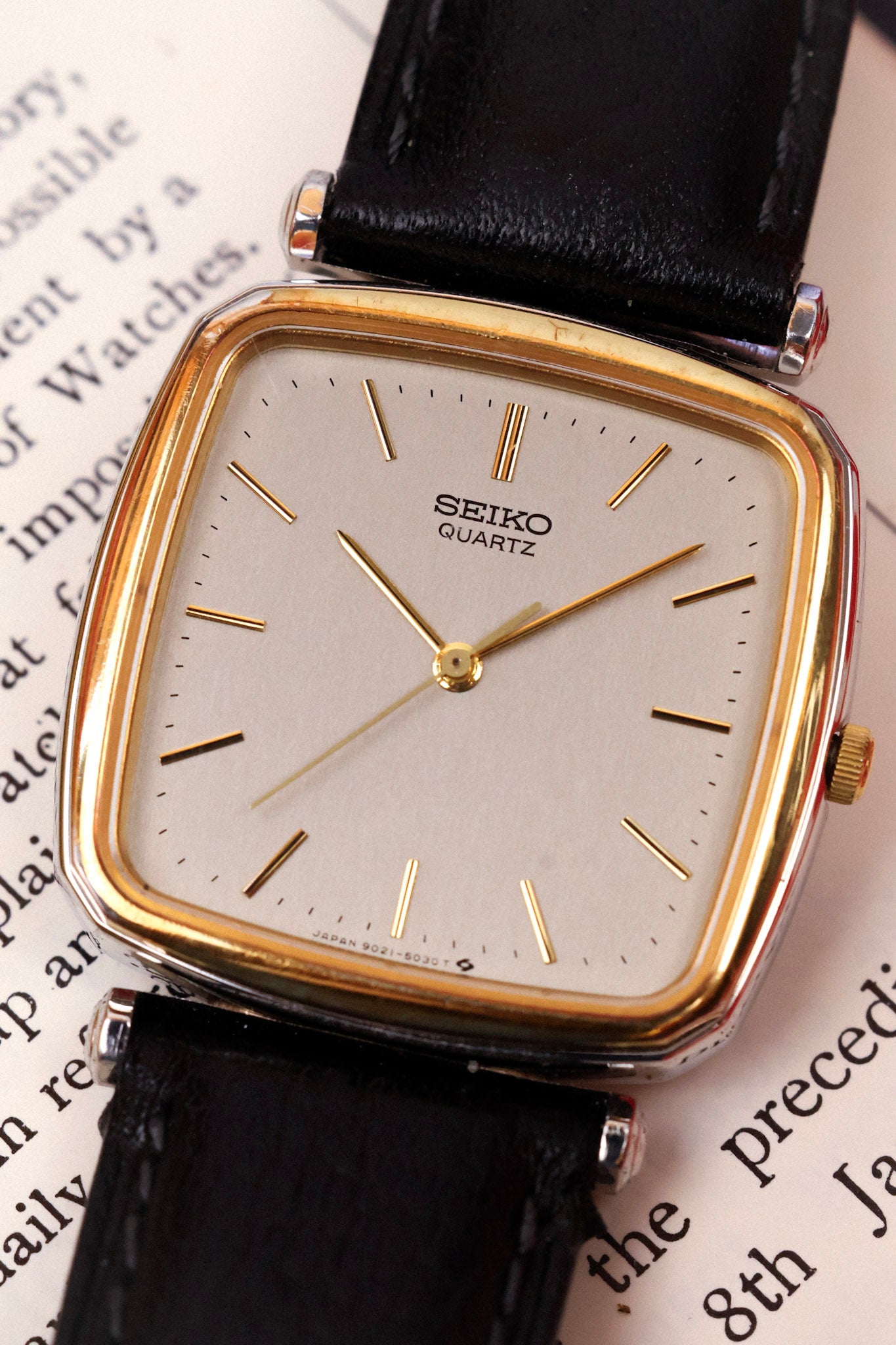 1983 Seiko Two Toned Gray TV