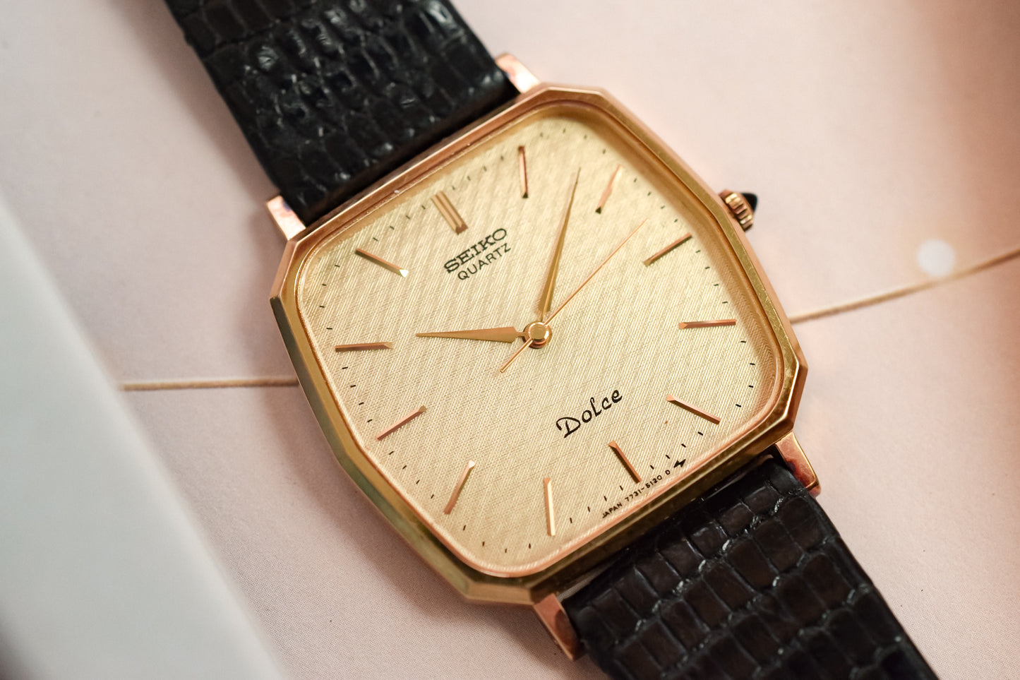 1983 Seiko Dolce Honeycomb Deca