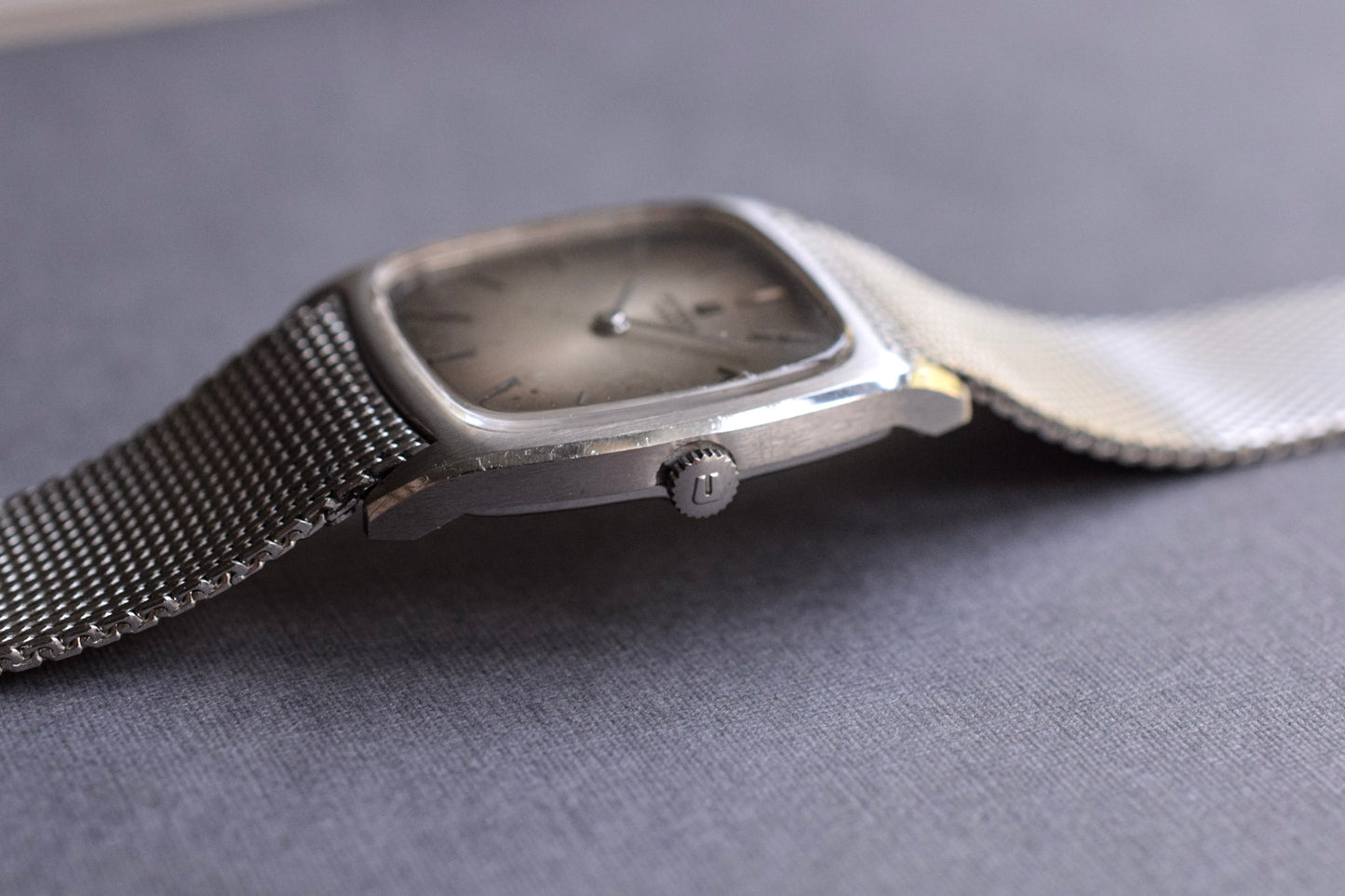 70s Mechanical Universal Geneve Patina TV
