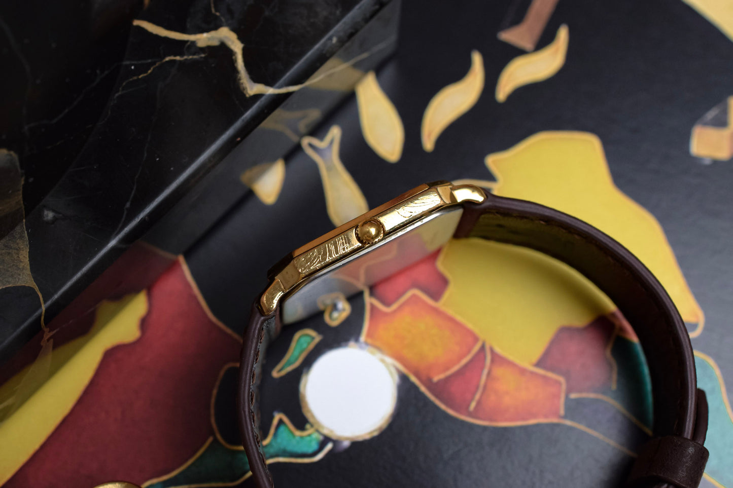 Vintage Longines Quartz Champagne Octo