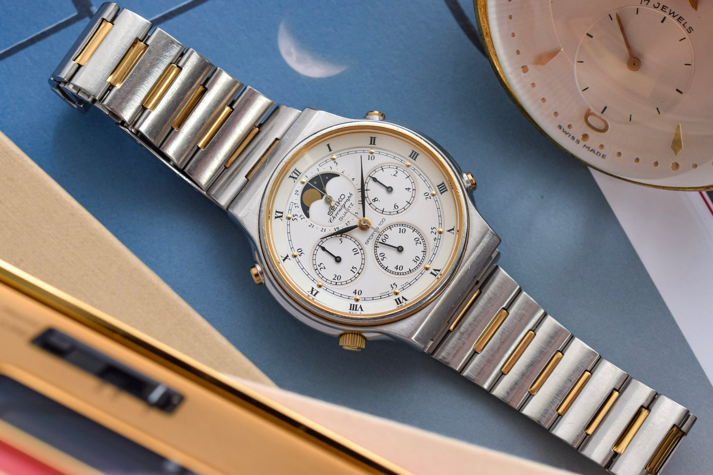 1985 Seiko Moonphase Chronograph