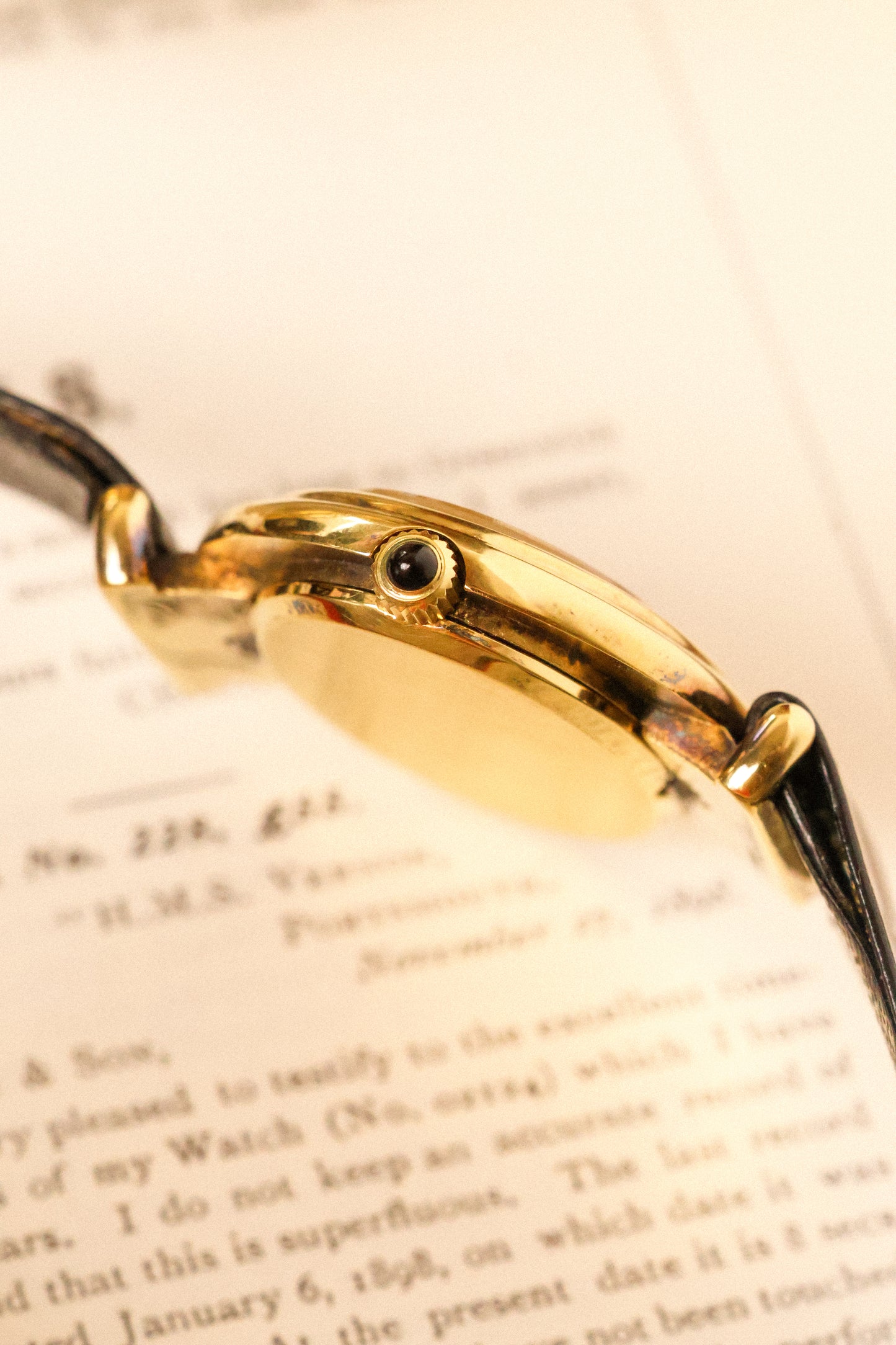 1970s Omega De Ville 925 Silver Gold Plated Ellipse - “Third Eye”